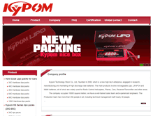 Tablet Screenshot of kypom.com